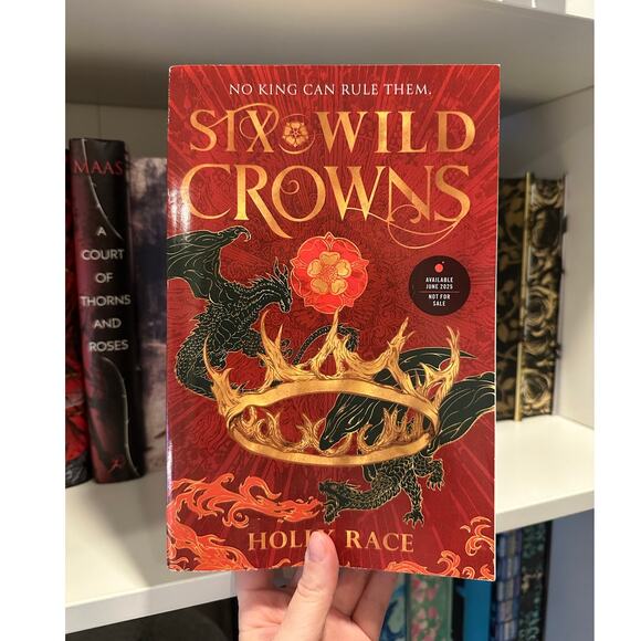 Six Wild Crowns By Holly Race ARC Paperback - Picture 1 of 8